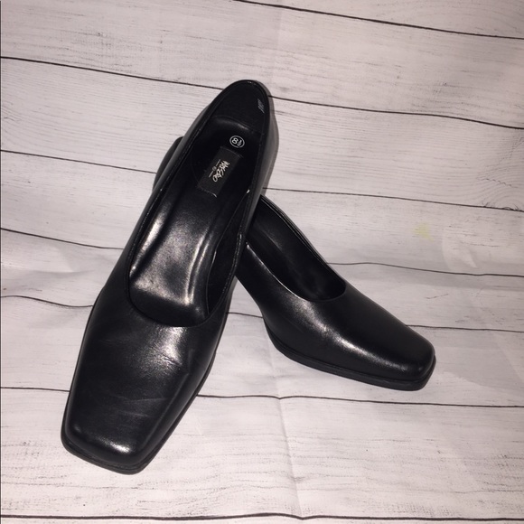 Mossimo leather upper heels Sz 8.5 - Picture 3 of 9